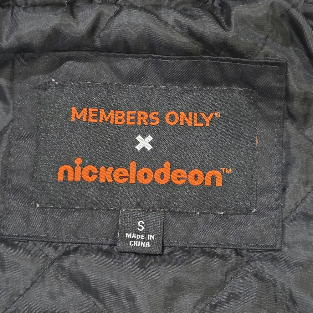Members Only X Nickelodeon SpongeBob SquarePants Graphic Hooded Full Zip Jacket. - Picture 2 of 12